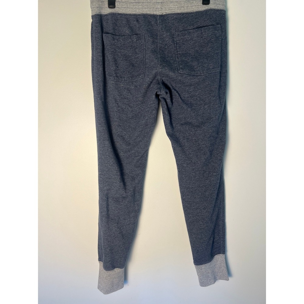 J.Crew Joggers Wm S Blue Marled Knit Drawstring Sweatpants 2231 Casual Comfy - Picture 3 of 4